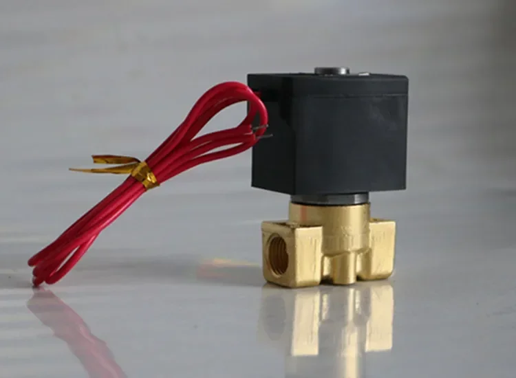 High quality small direct acting two-way solenoid valve V2A102-03 2 water distribution valve VX2120-08 air valve