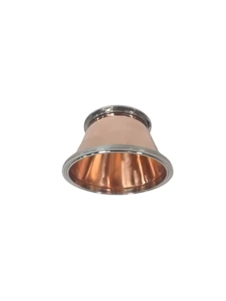 

Clamp 6.5" x 4" Copper Reducer , Red Copper, Distillation, Moonshine Still
