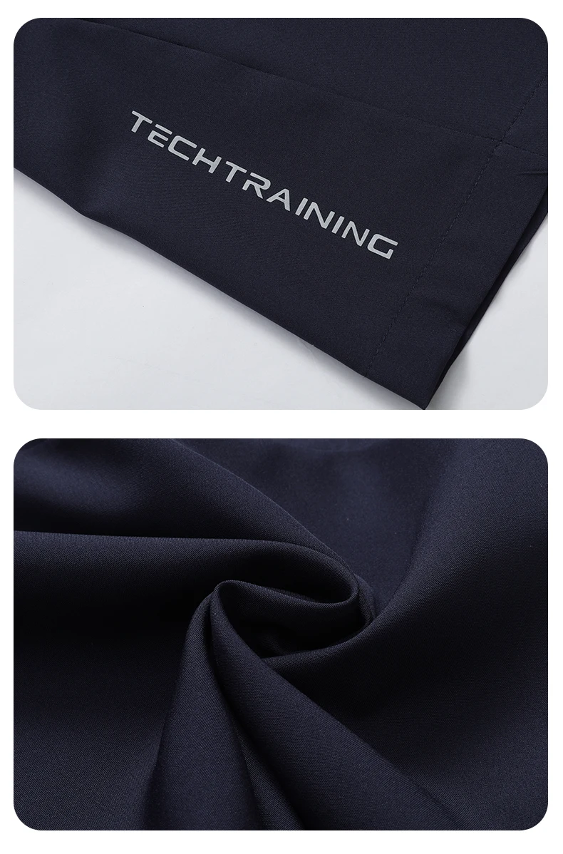 Men's Bottoms Summer Gym Workout Running Cycling Quick Drying Breathable Drawstring Waist Sports Shorts Reflective