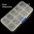 Silver-200pcs Jig 