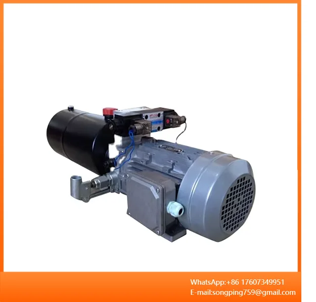 Sistema Hidráulico para Fabricantes: Unidade de Potência Hidráulica Haldex 110V para Sistema de Controle de Betoneira Subaquática