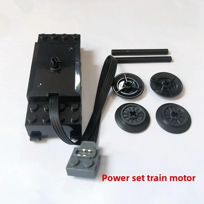 Train Motor PF Set Compatible with toys Technic Building Blocks Toy Power Functions MOC Parts for Mechanical Models