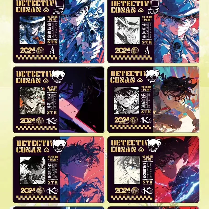 Detective Conan Trading Collection Card Kudou Shinichi Mouri Ran Rare Anime Character Collection Card Kids Toys Christmas Gift