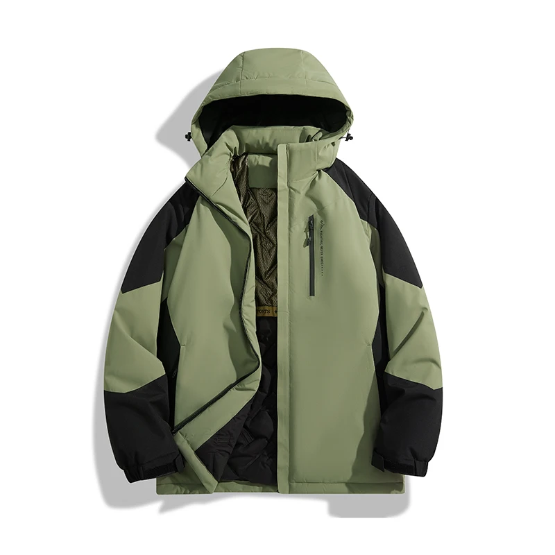 

Hot Sale Winter Men Hiking Jackets Thicken Warm with Hood Male Clothes Windproof Waterproof Trekking Coats Fashion Plus Size 7XL
