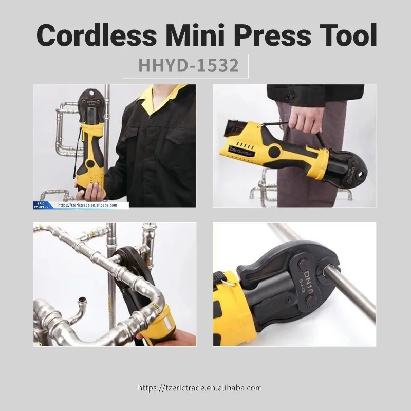 Hydraulic HVAC Plumbing Tools Kit Stainless Steel TH16 20 26 32mm Pex Pipes Pro Press Crimping Jaw Copper For Construction