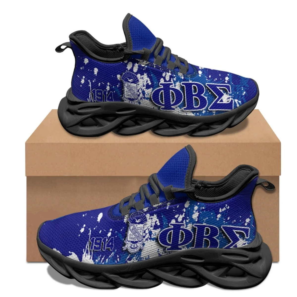 Hot Phi Beta Sigma Sorority Print Women's Sneakers Summer Autumn New Comfort Outdoor Sports Shoes Non-slip Vulcanized Trainers