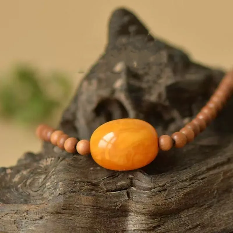 

Amber Artistic Ethnic Style Bracelet Unisex Fashion Versatile