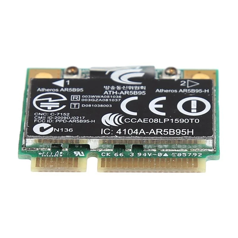 

Половина Mini PCI-E беспроводная сетевая карта PCI WiFi Adapter для Atheros AR9285