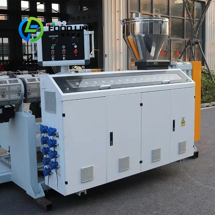 Twin Screw Extruder Overload Auto Shutdown Protection Avoids Gearbox Damage Caused By Excess Hard Plastic Material Blockage