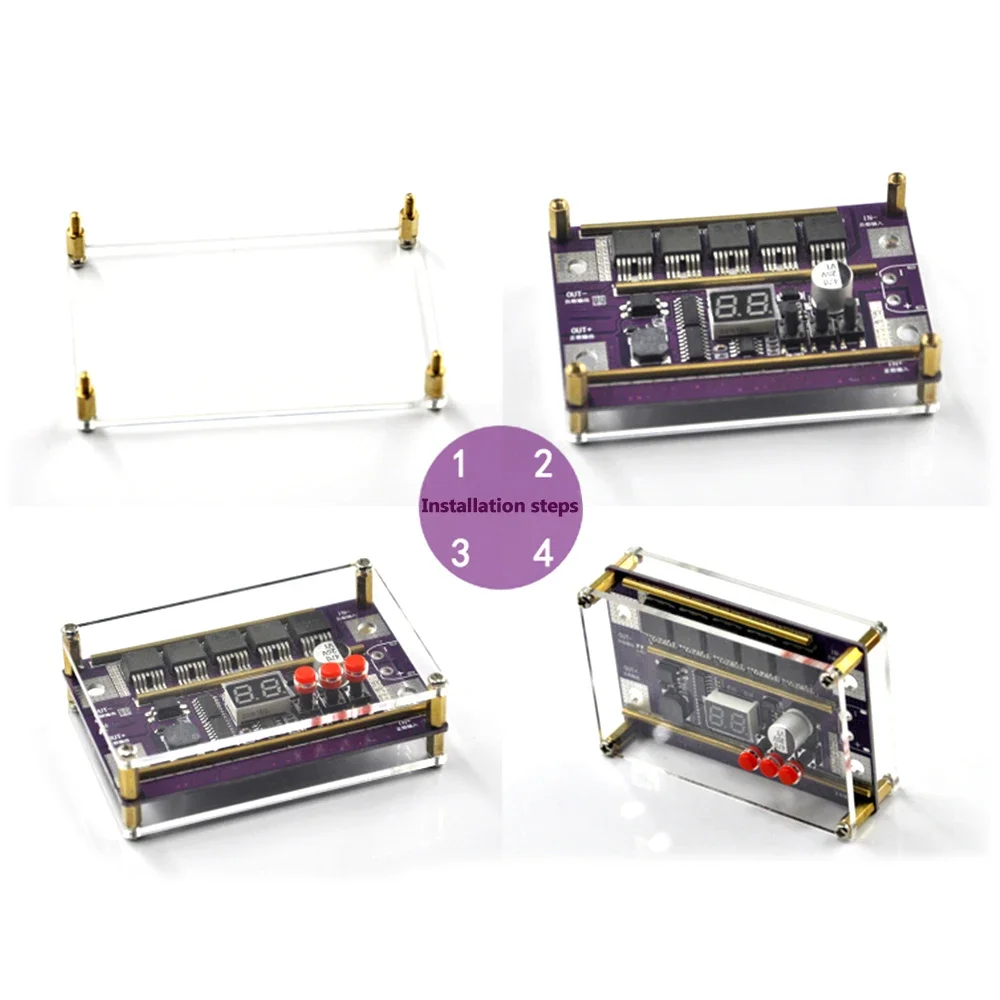 Automatic Spot Welder 12V High Power Adjustable DIY Kit for 18650 Lithium Battery Welding with Protective Shell Professional