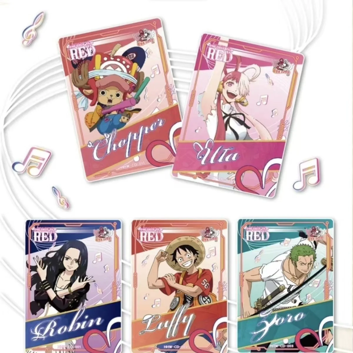 2024 Paket Booster Kotak Kartu Koleksi One Piece Anime Luffy Zoro Nami Chopper TCG Kartu Permainan Bermain Game