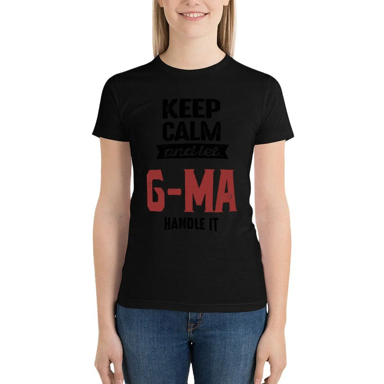 Grandmother G-ma T-Shirt aesthetic clothes Blouse plus size tops t shirt for Women