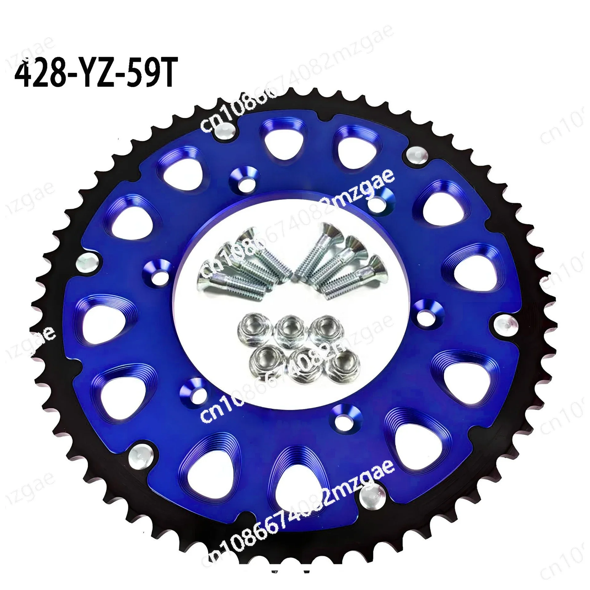 

apply to Yamaha WR155 Off-Road Sprocket - 428 Tooth Heavy-Duty Aluminum Chainwheel for Dirt Bike Modifications