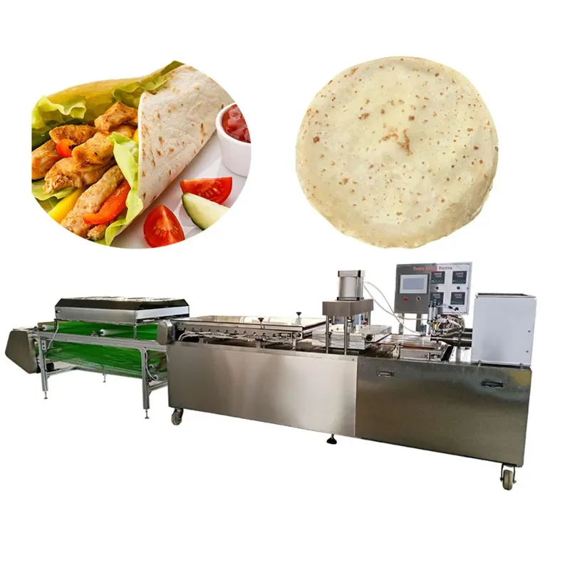 Commercial Flour Tortilla Maker Machine Automatic Electric Dough Press for Home Business Use
