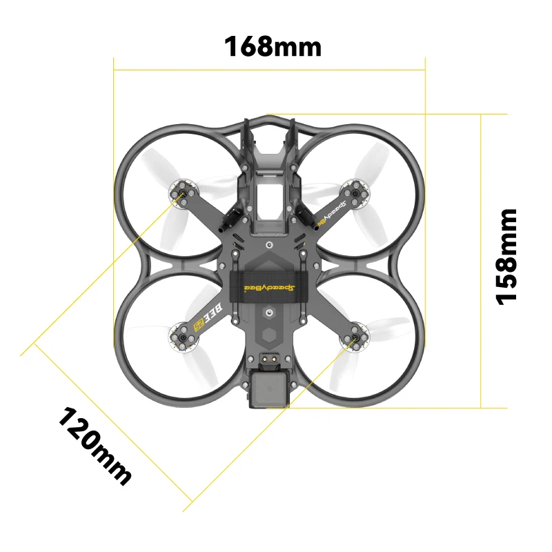 ألعاب طائرة بدون طيار Speedybee Bee 25 Bee25 Power 2.5 بوصة FPV Cinewhoop #5