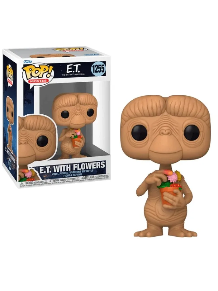 Funko Pop E T With Flowers 1255