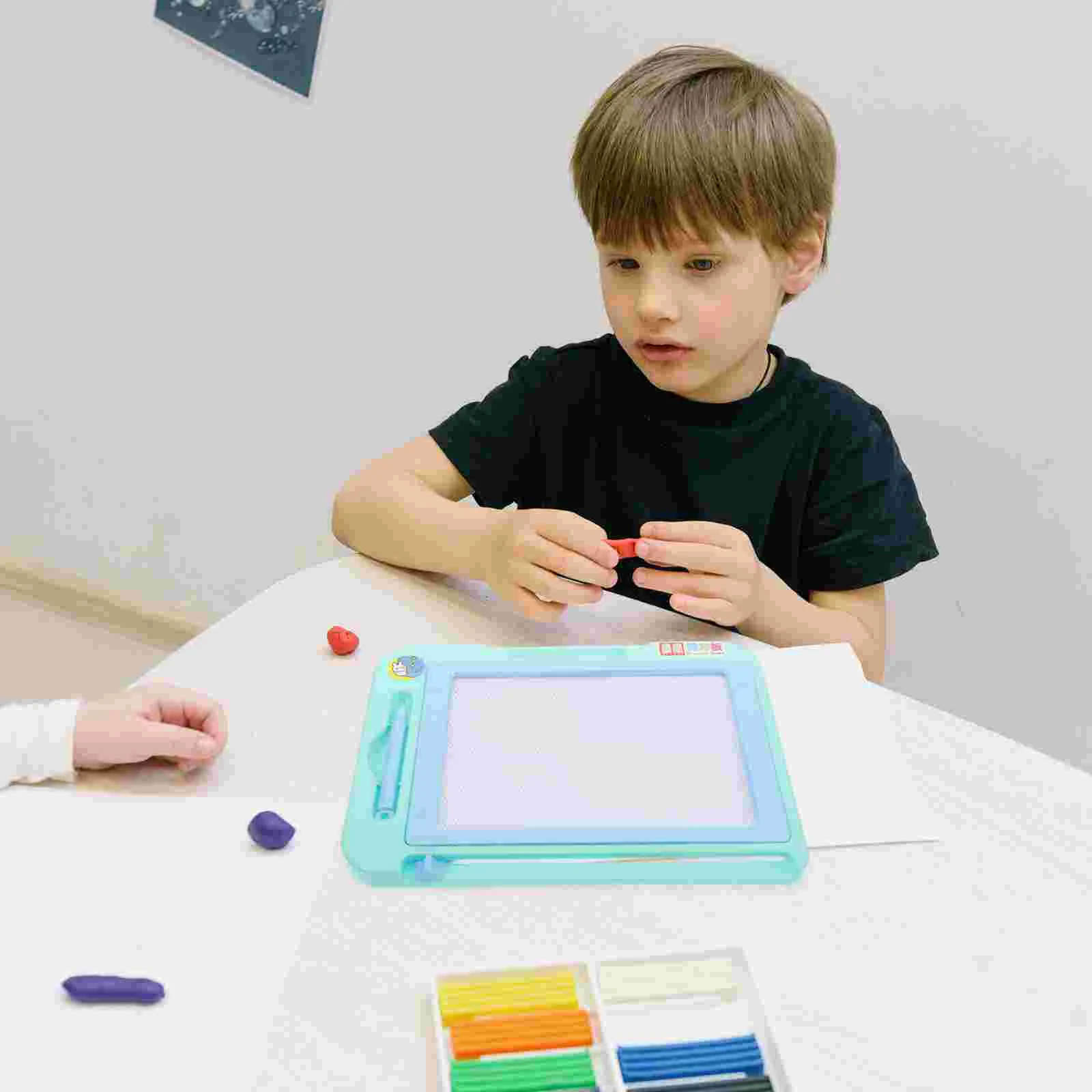 Lavagna magnetica Blocco da disegno per bambini Giocattolo educativo Lavagna per doodle cancellabile Schermo grande Creatività Regalo Attività di scrittura
