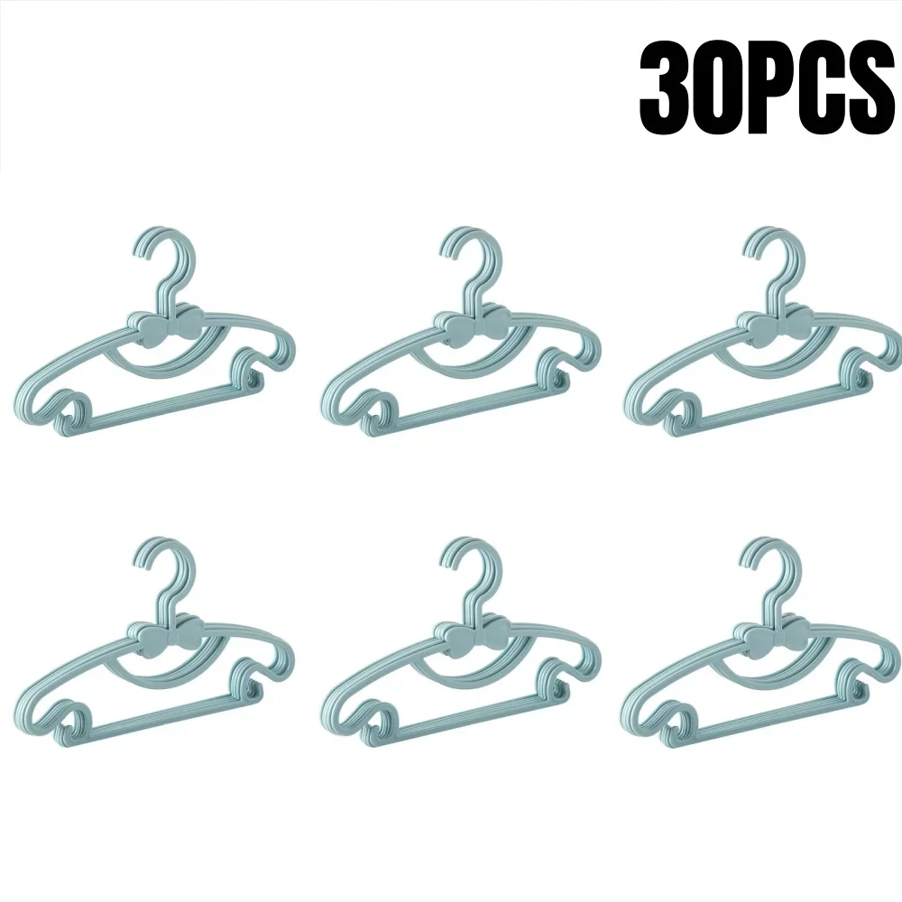 5-50 Stuks Baby Hangers Plastic Kinderkleding Opslag Hanger voor Kwekerij Kinderen Hangers Peuter Baby Draagbare Jassen Thuis rek