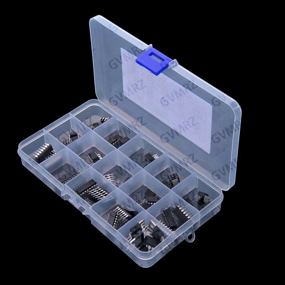 15Values TDA2822 ULN2003 ​​75 PCS TO220 Integrated Circuit IC Chip NE555 LM358 NE5532 TL494 LM339 MC34063 TDA2030 DIP Component