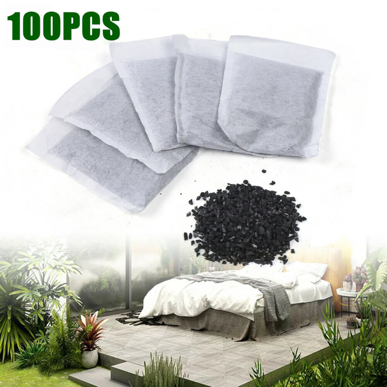 

Activated Charcoal Carbon Filter Bags Fit Water Distiller Purifier Table Top Steamer 20 Pcs