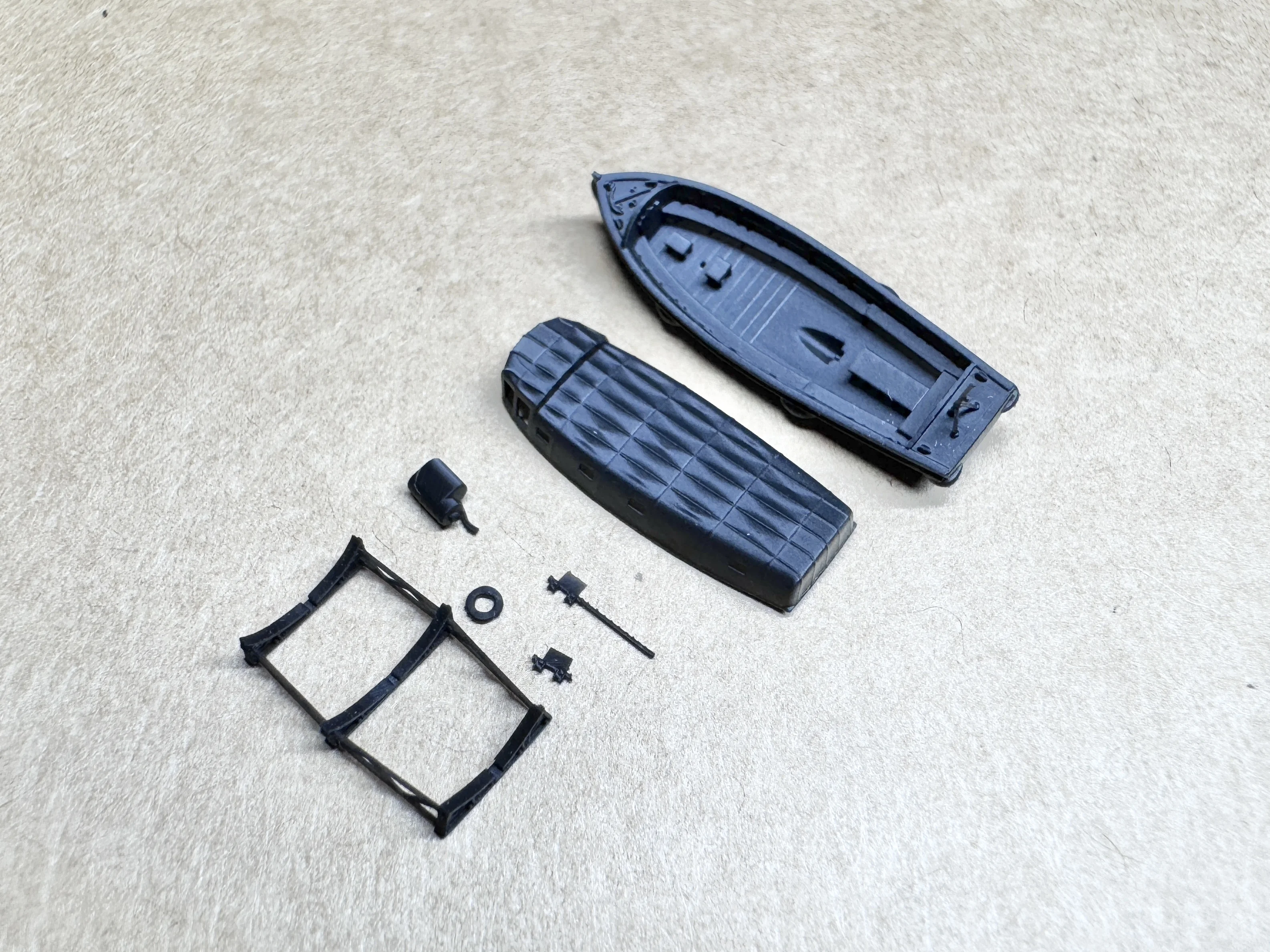 MUYI MODEL R350115 1/350 IJN TAIHO PINNACE Super detailed 3D-print