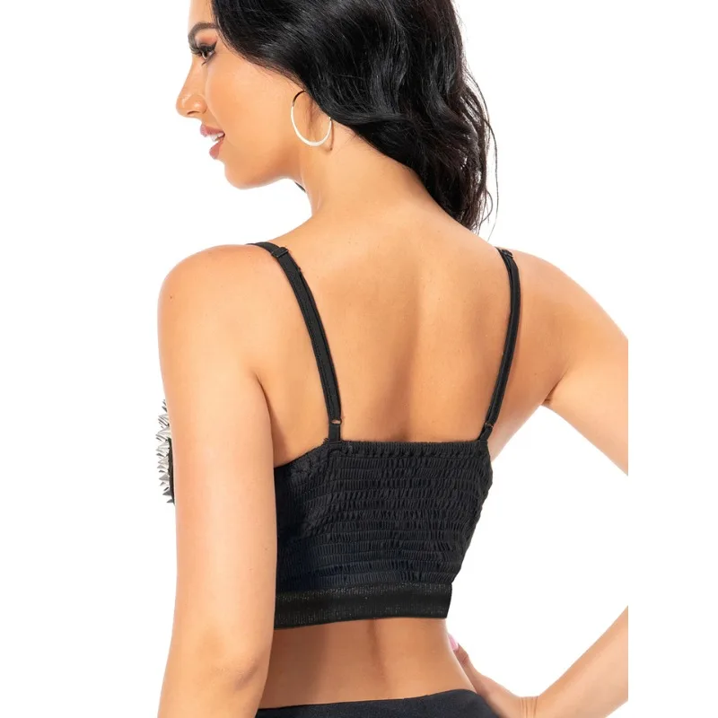Cami Tops Woman Sexy Club Tops Adjustable Straps Women Punk Clubwear Spike Corset Push Up Studs Bustier Crop Tank Top Ladies