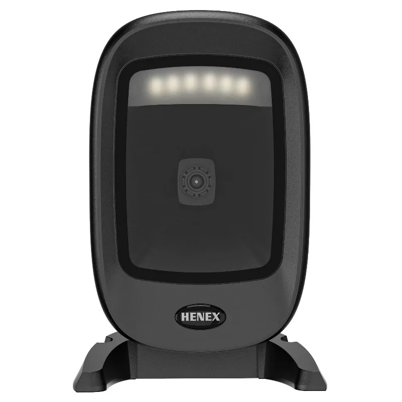 Hands-Free 2D Desktop Barcode Scanner USB COM CMOS QR Code Reader for Retail Checkout