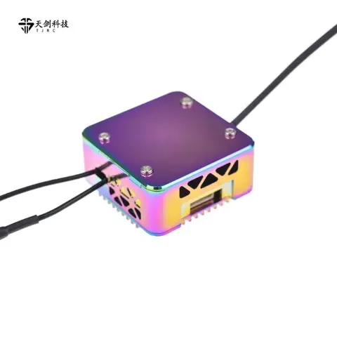 Unidade de Transmissão de Vídeo HD TJRC MindLink 1080P 60FPS com Suporte para Antena Dupla Betaflight Acessórios para Drone de Corrida FPV