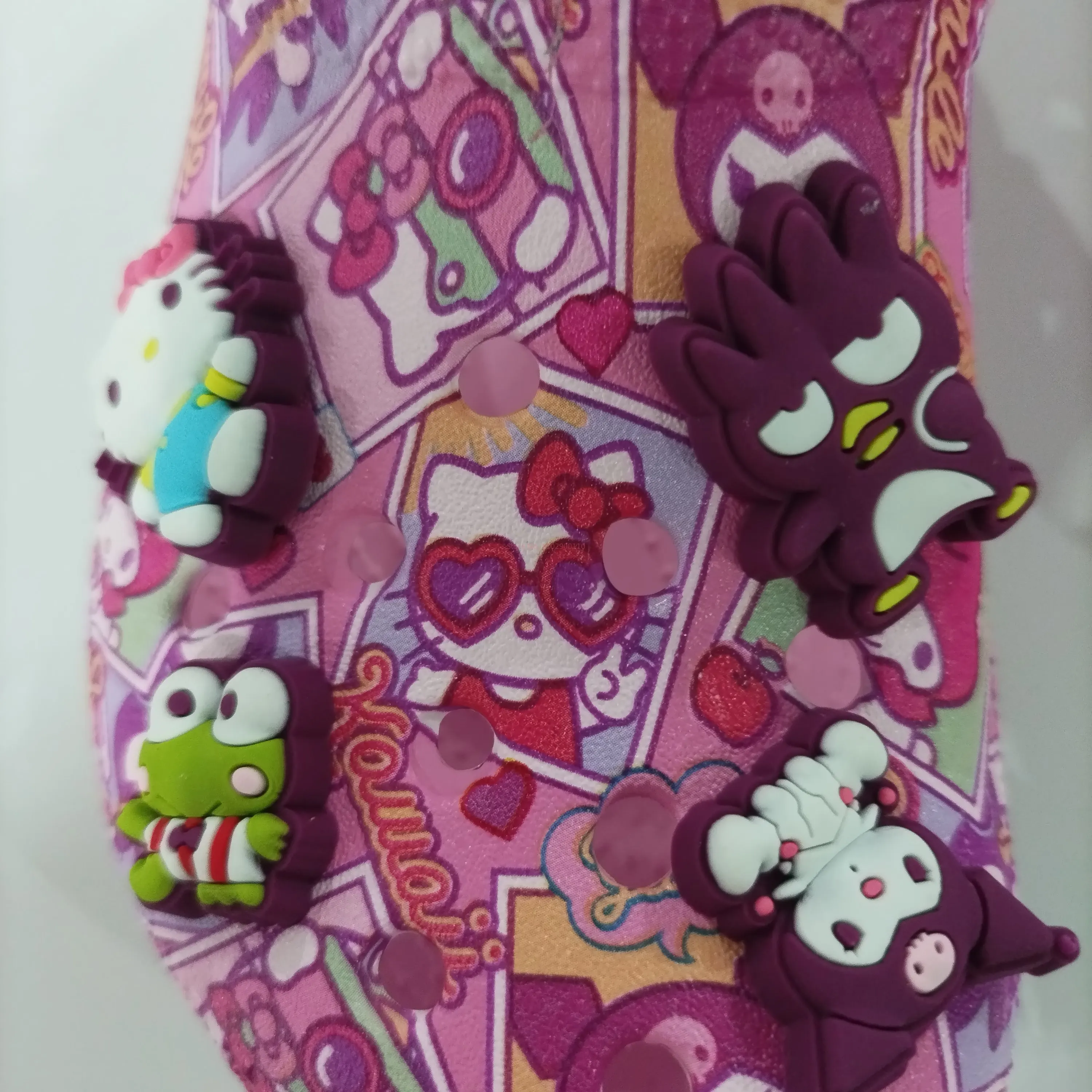 Sanrio Hellokitty Kuromi Pochacco Melody Sandal Anak-anak Kartun Anak Perempuan Musim Panas Baru Hadiah Sandal Wraptoe Bersol Lembut Antiselip