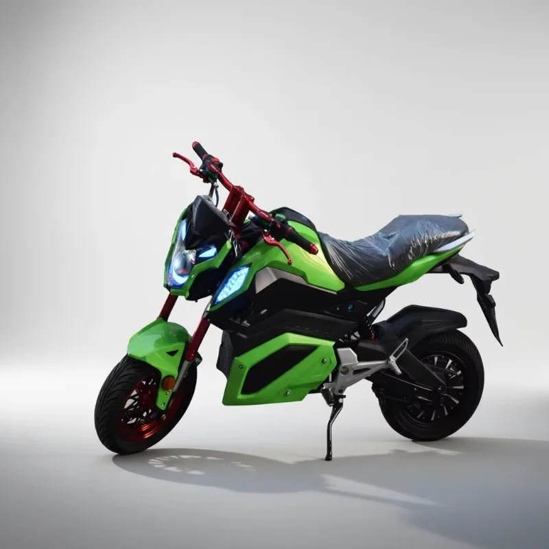 ZUIMI High Performance Electric Motorcycle Z6 12 Inch LED Display 60V 72V Full Suspension For Adult