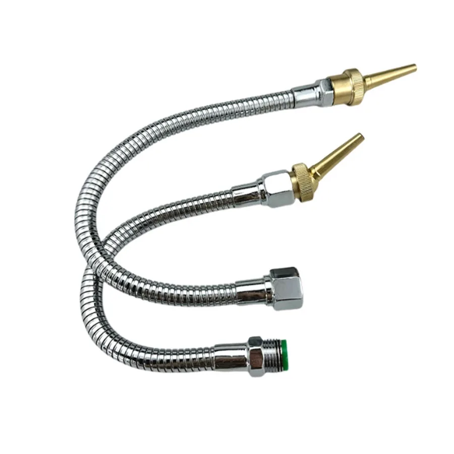 Universal metal cooling pipe, copper long pointed nozzle, machine tool lathe blowing nozzle, adjustable shaped cooling hose