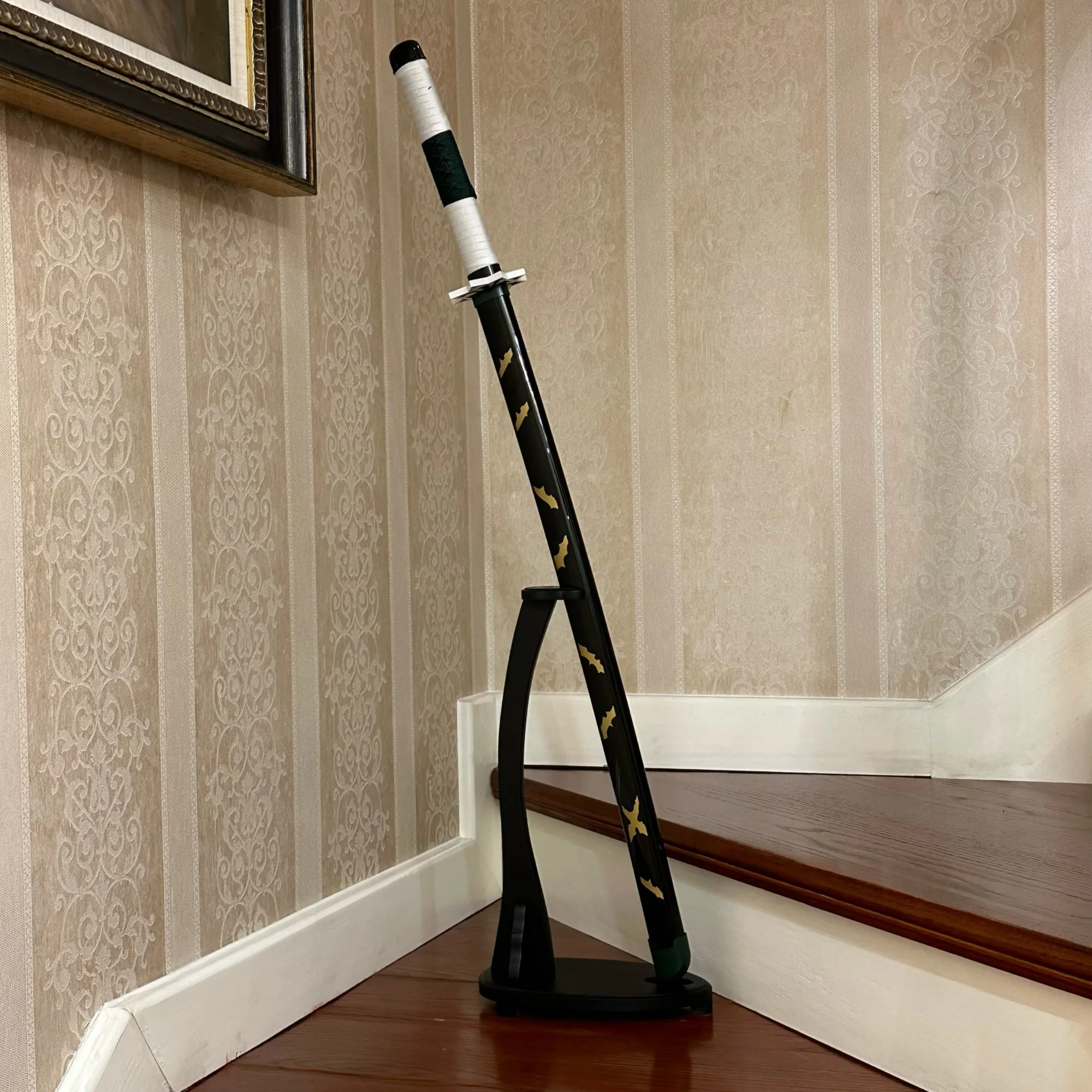 39.3 بوصة شيطان القاتل شينازوجاوا سانيمي خشبية كاتانا السيف الأصلي الساموراي صابر النينجا سكين تأثيري اكسسوارات الدعامة لعبة #3