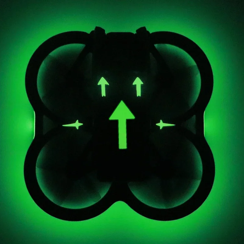 Night Luminous Daytime Laser Stickers for DJI Avata Drone Night Flight Fluorescent Decals Decorative Sticker Drone Accessories