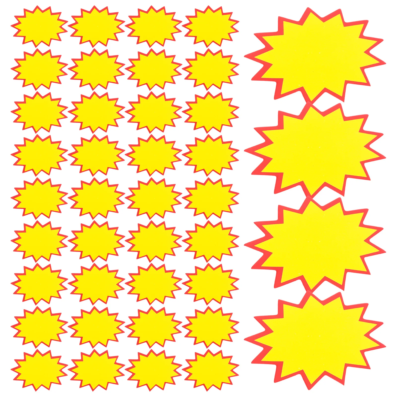 100 個の価格ラベルタグ店舗小売販売看板スーパーマーケットディスプレイ空白ラベルショッピングモール広告タグ