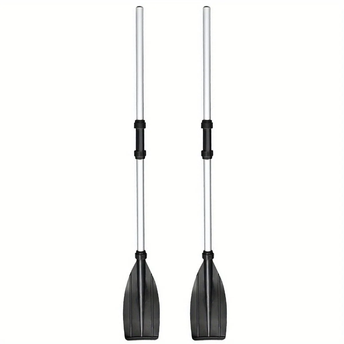 

2pcs Canoe Boat Oars 126cm Detachable Portable Boat Paddle, Lightweight Canoe Paddle, Aluminium Alloy Boat Canoe Paddle For Cano