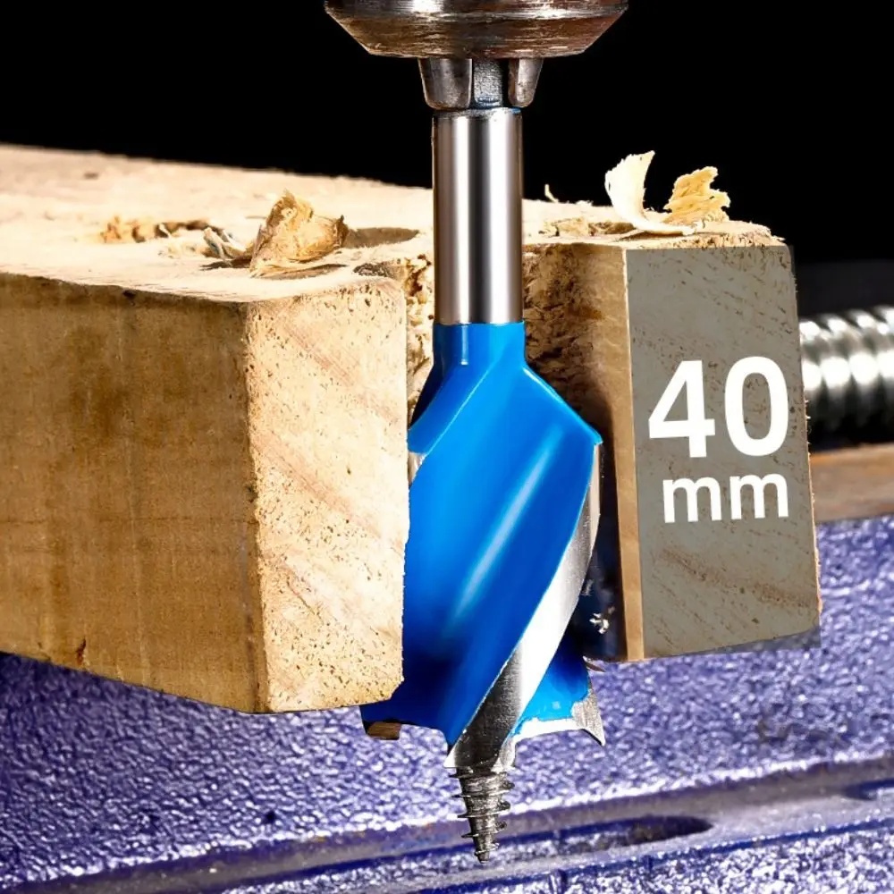 

6pcs Three Slot Twist Drill Bit Hex Handle Fast Cut Auger Drill Bits High Hardness Antirust Hole Opener Woodworking