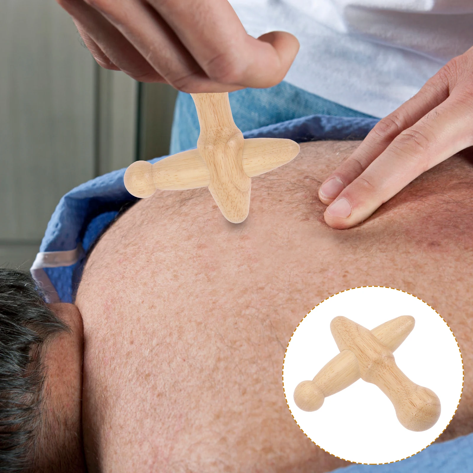 

Foot Massager Natural Wood Massage Rod For Neck Shoulder Back Legs Feet Face Full Body Relief Trigger Point Therapy Tool