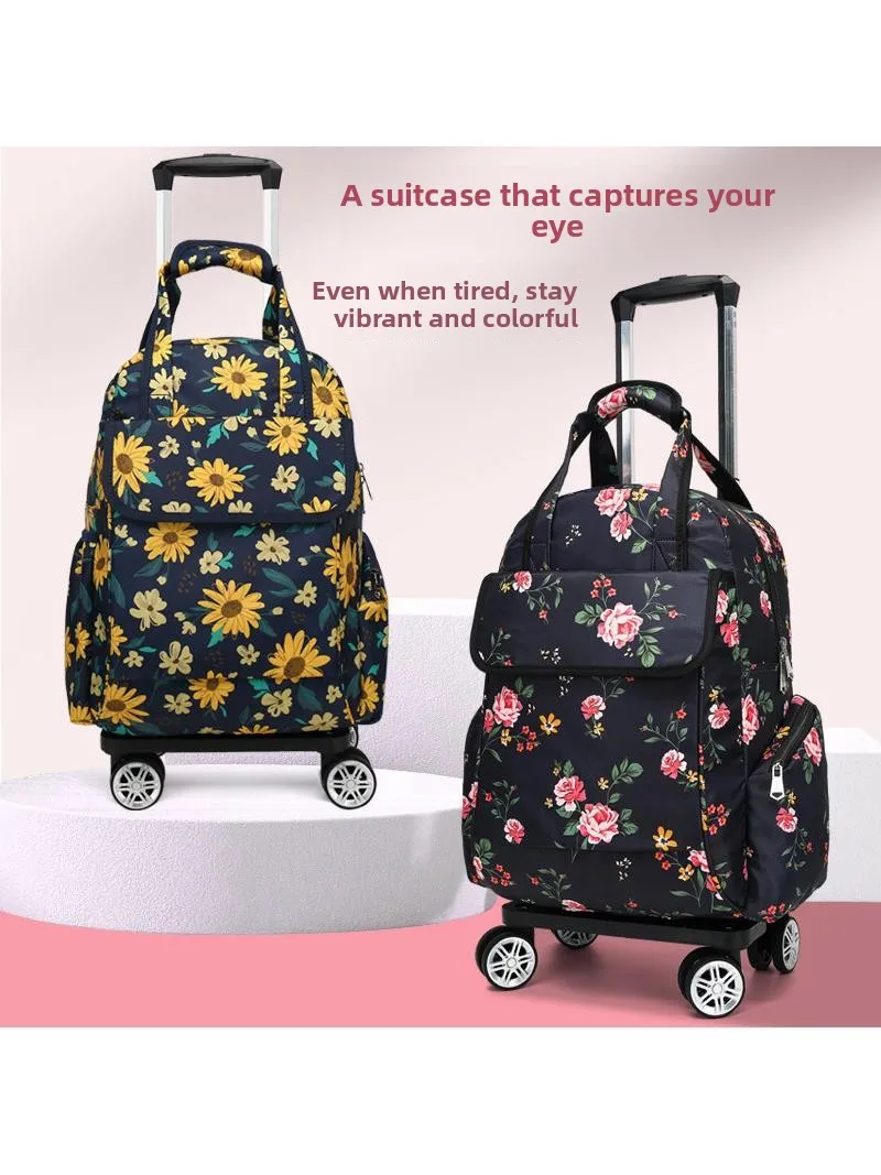 lightweight-foldable-handbag-backpack-with-universal-wheels-for-traveling-short-trips-checking-in-school-and-work-pull-rod-bag