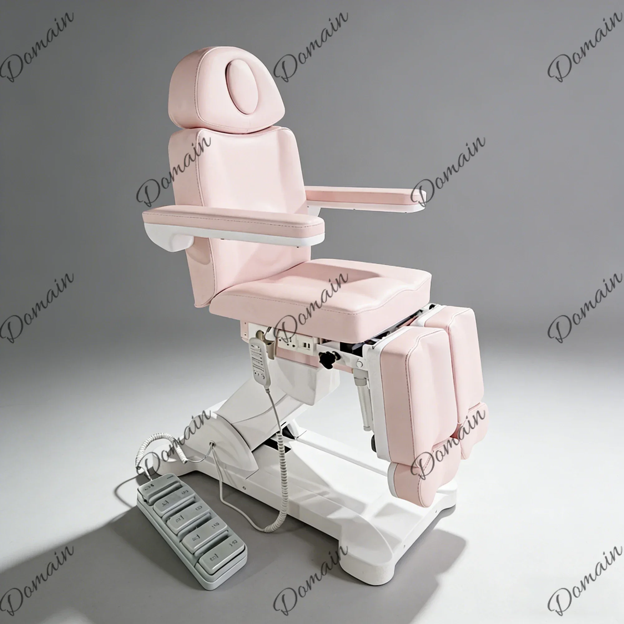 M4T RF Electric Podiatry Chair 360 Degree Swivel Hydraulic Luxury Salon Beauty Treatment Bed Spa Facial Massage Table