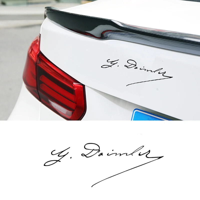 2X Car Body Sticker G Daimler Decal For Mercedes Benz A C E S CLA GLS GLE ML B Class