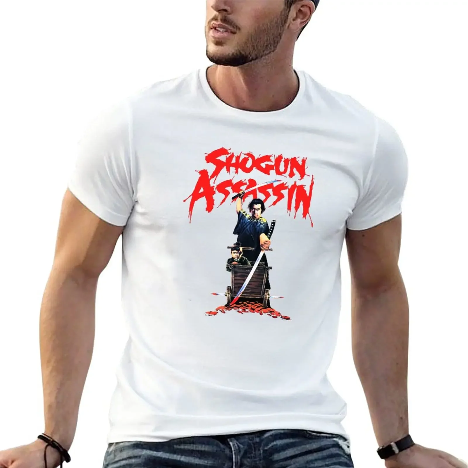 New Shogun Assassin T-Shirt new edition custom t shirt summer clothes heavyweight t shirts men style tops 2024 streetwear male