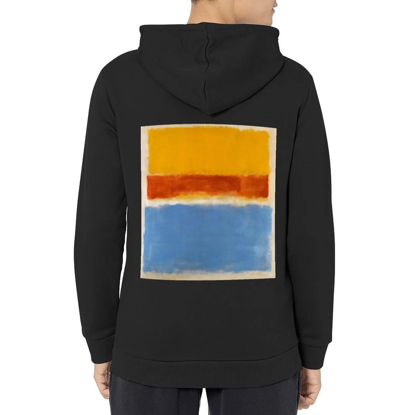 

mark rothko artwork Hoodie men clothing men's sweat-shirt men wear men's coat men's hoodie sweatshirt