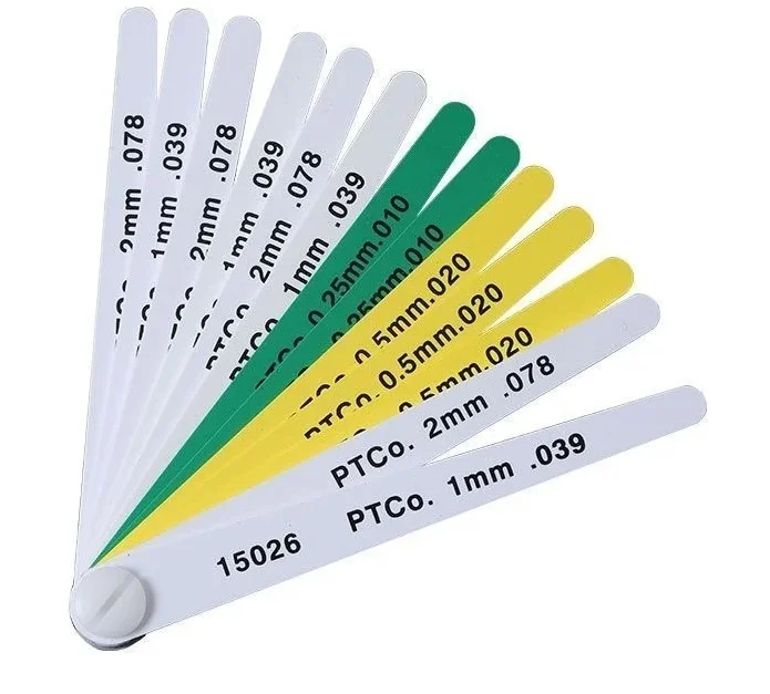 15026 0.25-2mm Plastic Gauge Professional Industrial Measuring Tool for Automobile Industry