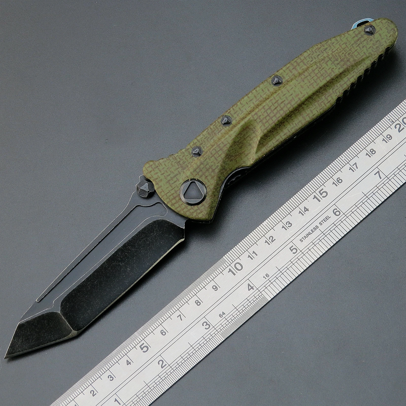 Eafengrow EF55 NEW Folding Knife D2 Steel Blade Micarta /G10 Handle Scales Folder for Outdoor Camping Working  EDC Tool Knifes