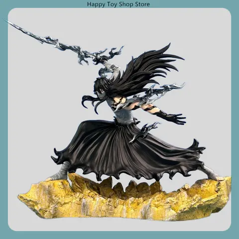 ‌ Bleach Anime Ichigo Kurosaki 24cm figura de combate sin luna modelo estatua coleccionable decoración de escritorio para regalo de niños
