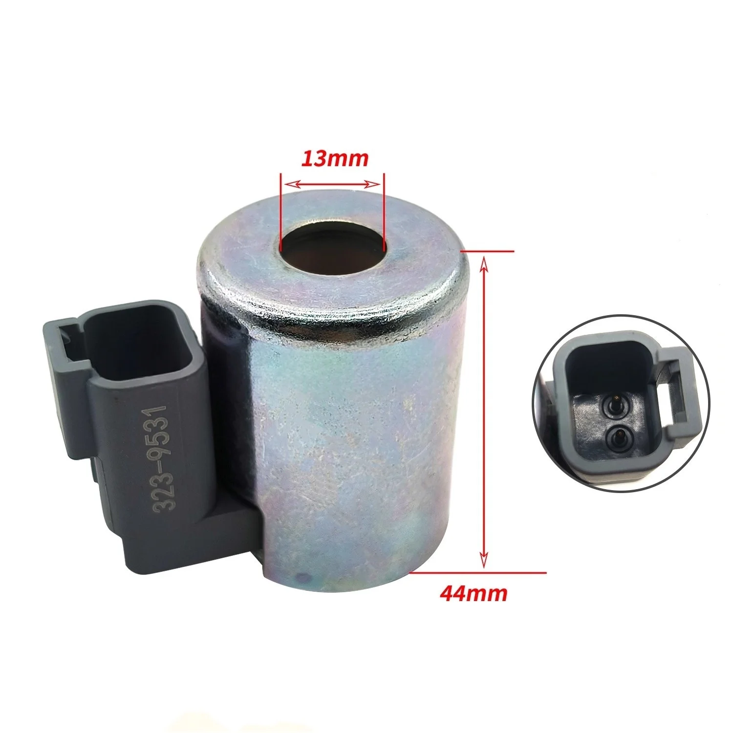 

Подходит для катушки электромагнитного клапана погрузчика Caterpillar 950G/962G/972G/988G/966H/980H