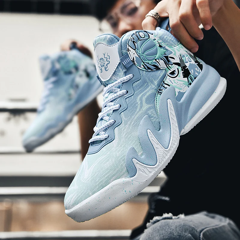 

Basketball Shoes Professional Men Cushioned Training Sports Shoes Athletic High-Quality Sneaker Unisex Street Basketball Boots