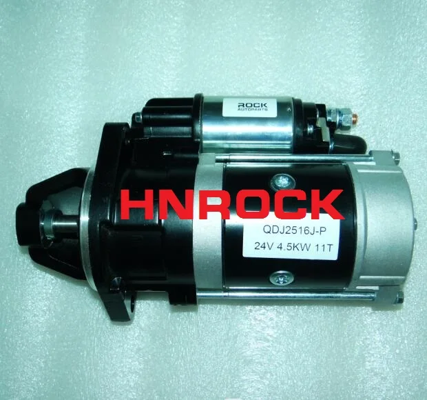 

NEW HNROCK 24V 11T 4.5KW STARTER QDJ2516J-P FOR 4102/T11