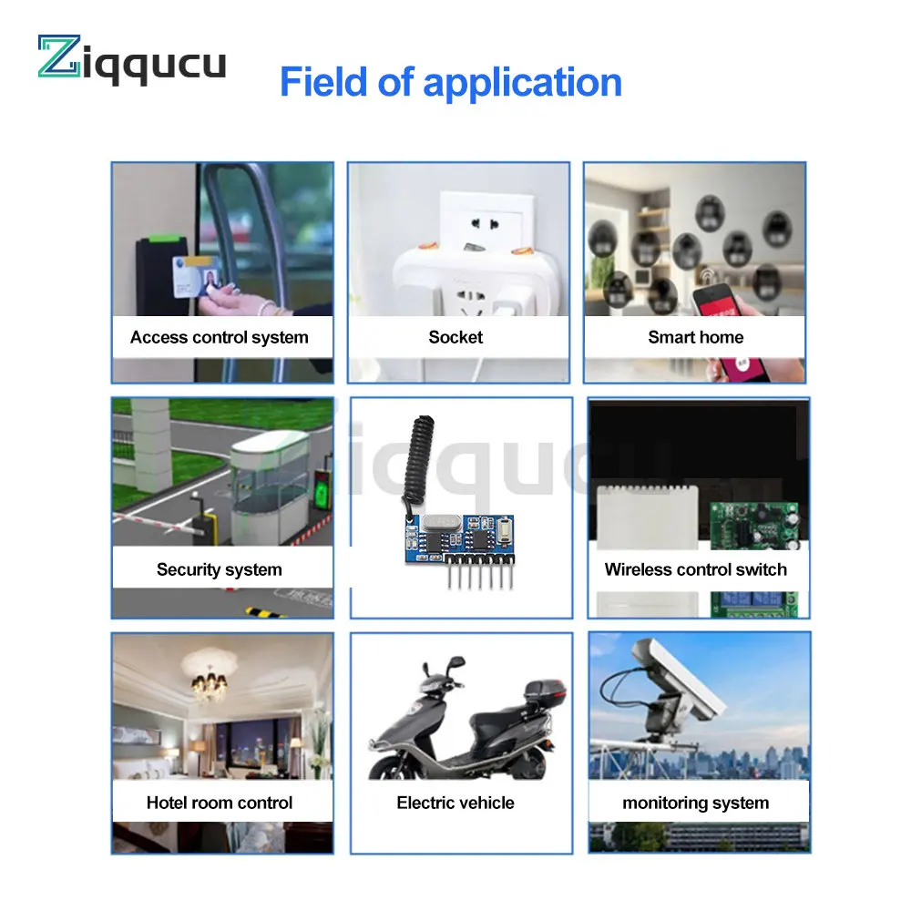 3PCS Hot 433mhz Wireless ricevitore RF a 4 canali 1527 modulo decodificatore codice di apprendimento per telecomando