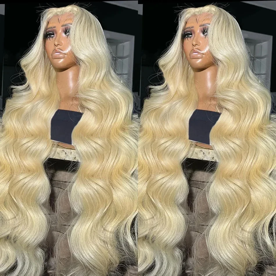 MELODIE 250 Dentisy 613 Honey Blonde 13x6 HD Transparent Body Wave Lace Frontal Human Hair Wig 30 40 Inch 13x4 Lace Front Wigs